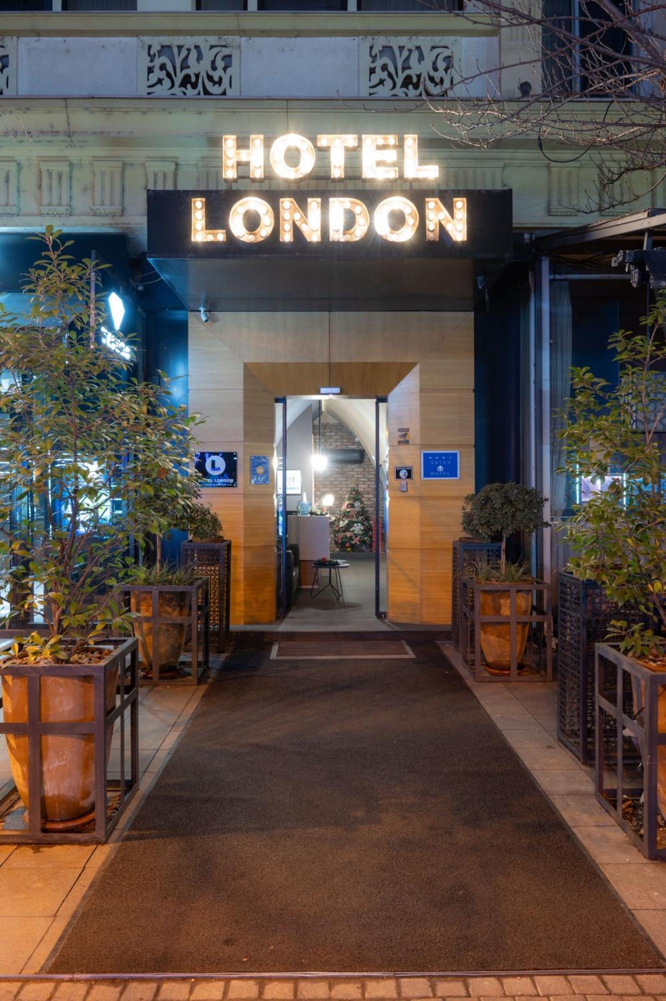 Hotel London B&B Skopje Luaran gambar